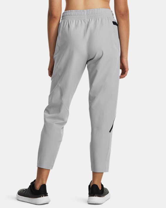 Women's UA Unstoppable Crop Pants in Gray image number 1